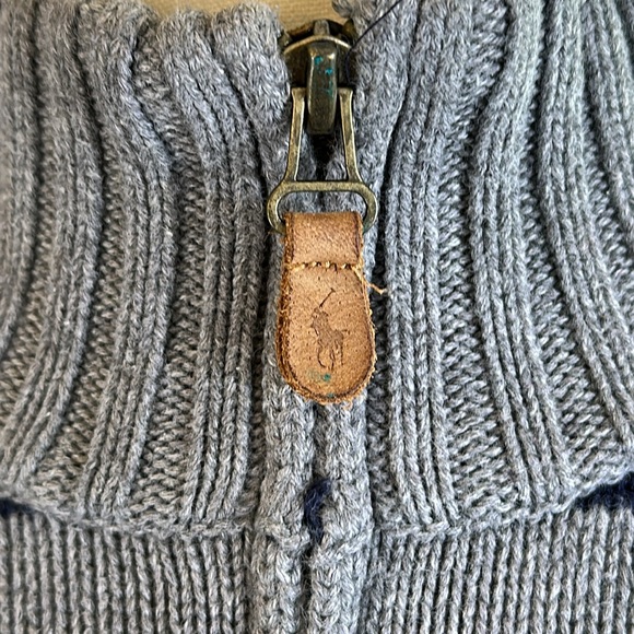 Ralph Lauren Quarter Zip Sweater - Picture 3 of 7